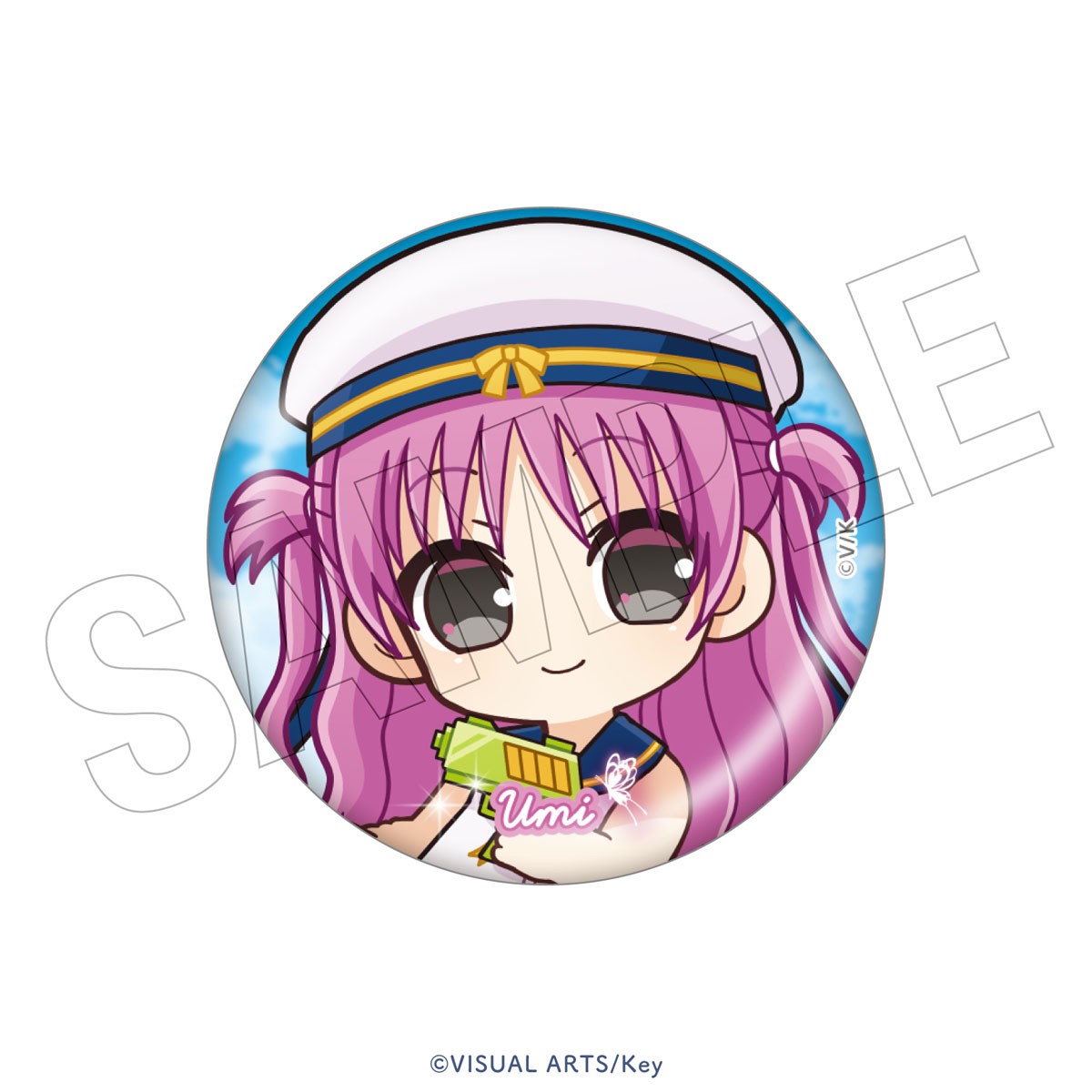 Tokyo Gets Summer Pockets Reflection Blue [Playing in Water] Trading Can Badge (Set of 8) (Anime Toy) Bild 3