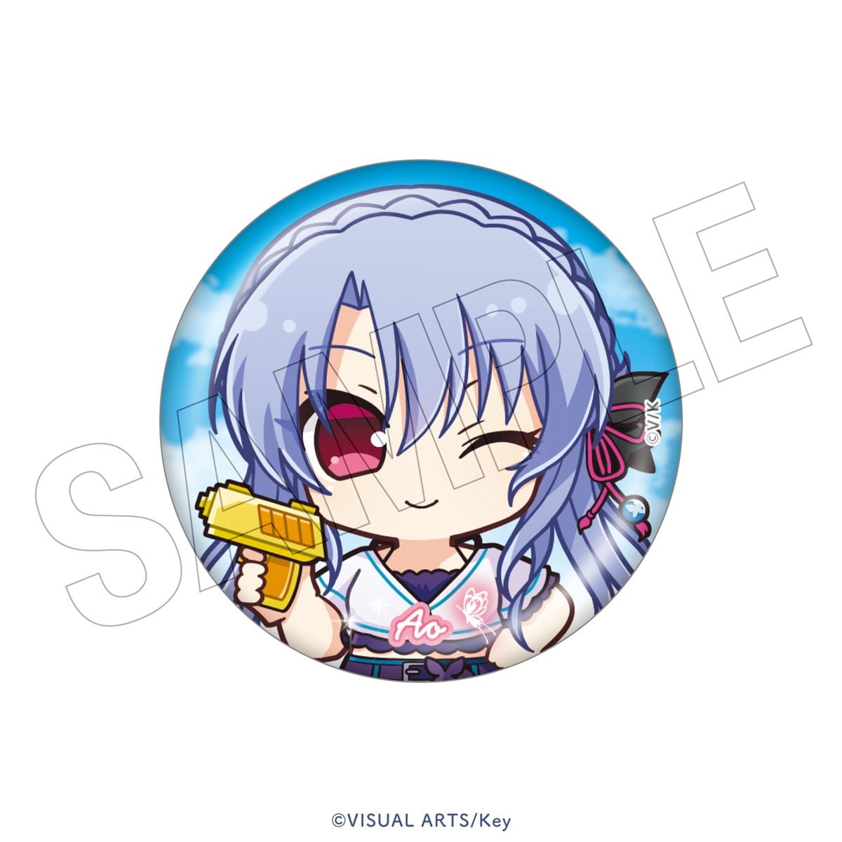 Tokyo Gets Summer Pockets Reflection Blue [Playing in Water] Trading Can Badge (Set of 8) (Anime Toy) Bild 5