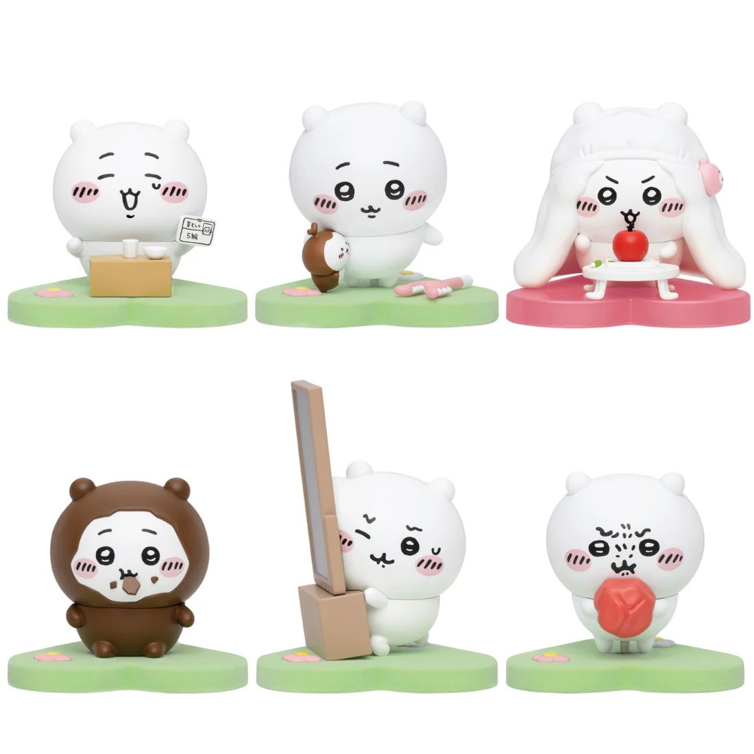 Gray Parka Service Chiikawa GPSBOX Chiikawa Darake Figure (Set of 6) รูปภาพ 2