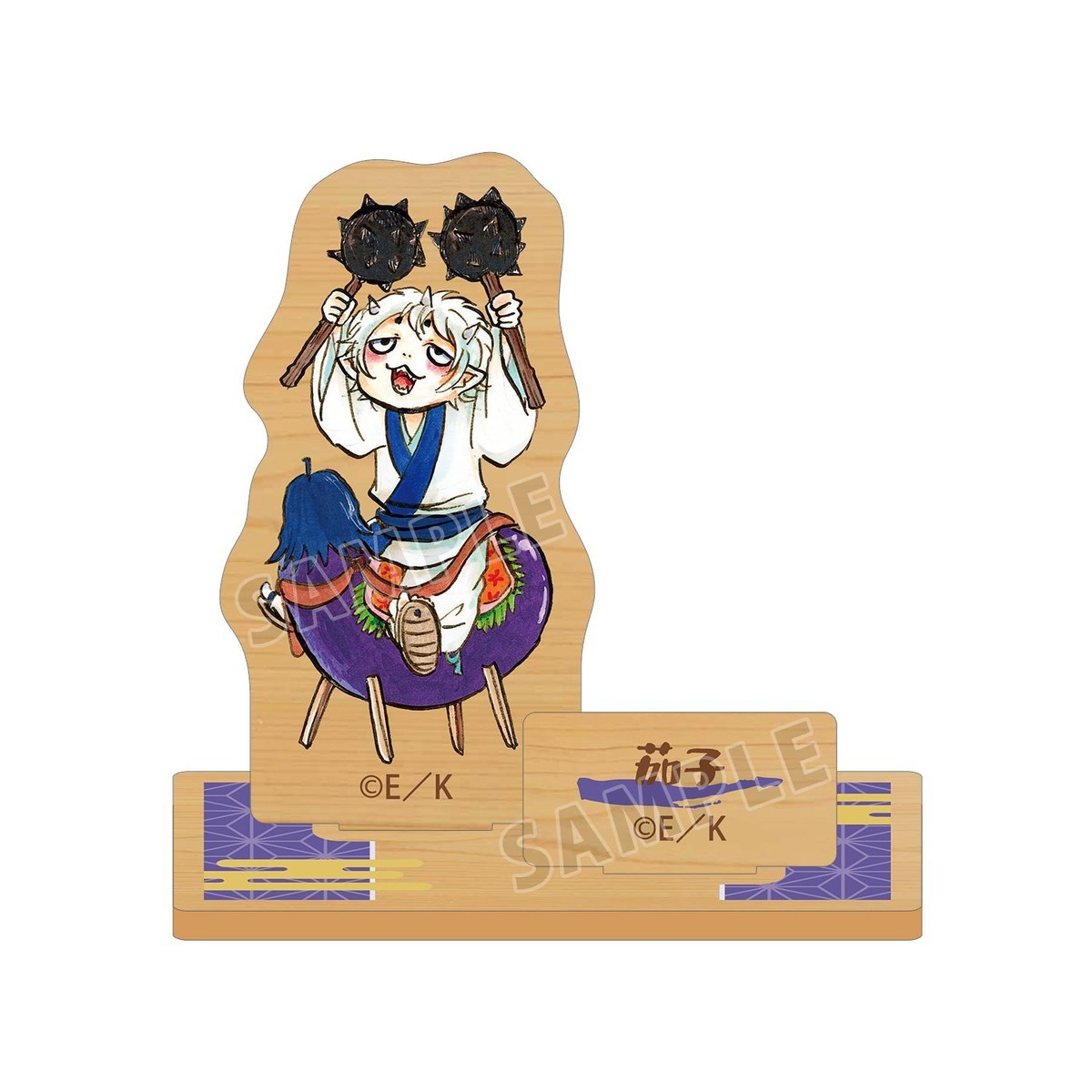 arma bianca Hozuki`s Coolheadedness Nasubi Wooden Stand with Parts รูปภาพ 2