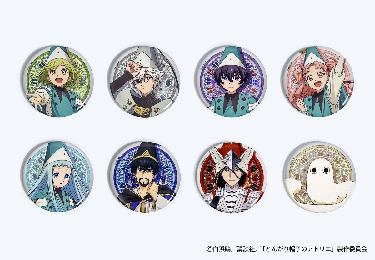 Dragon Horse AFORCE x DRAGON HORSE Witch Hat Atelier Trading Can Badge (Set of 8) (Anime Toy) image 3