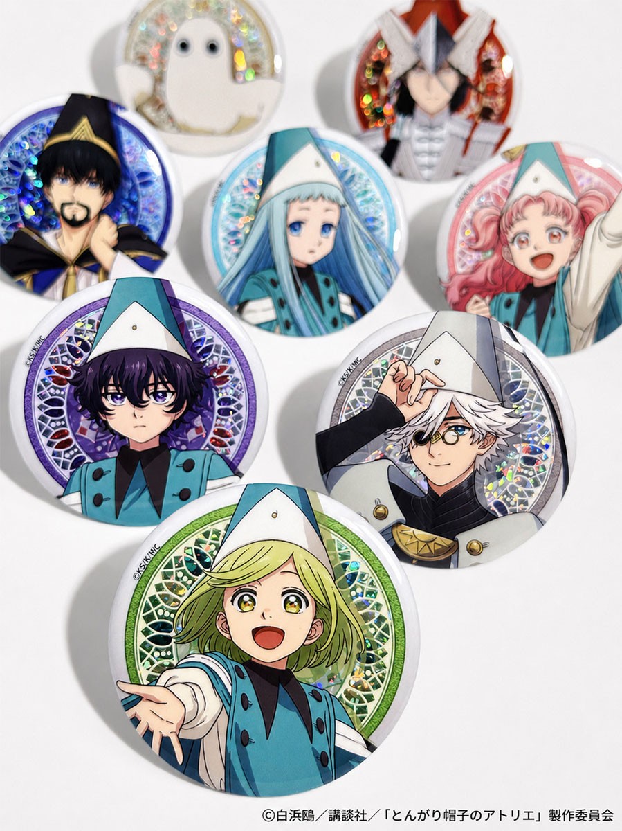 Dragon Horse AFORCE x DRAGON HORSE Witch Hat Atelier Trading Can Badge (Set of 8) (Anime Toy) image 4