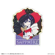 Shimizu Industry THE RIBBON HERO Ribbon Hero Hologram Sticker / Sapphire Princess Knight Bild 1