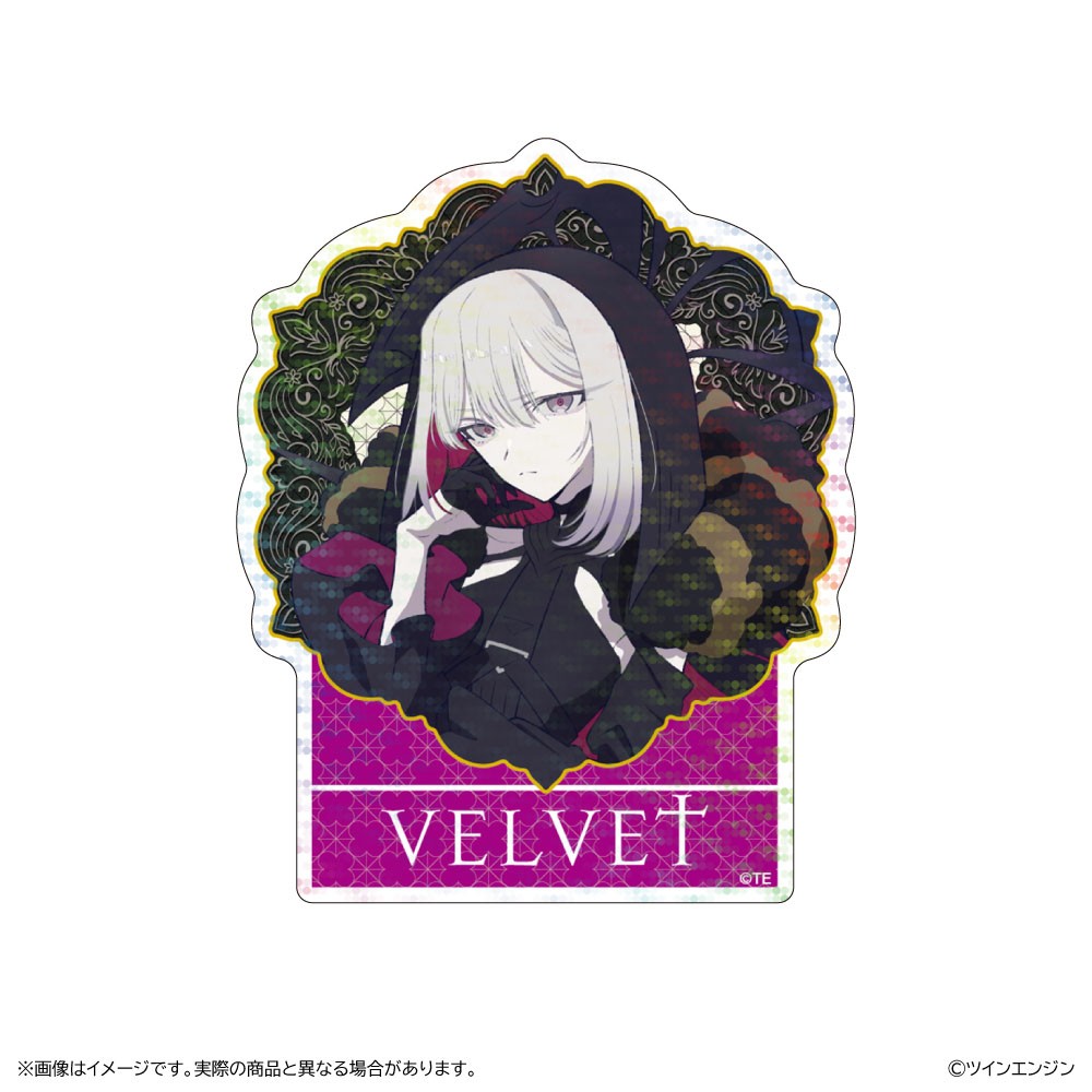 Shimizu Industry THE RIBBON HERO Ribbon Hero Hologram Sticker / Velvet รูปภาพ 2