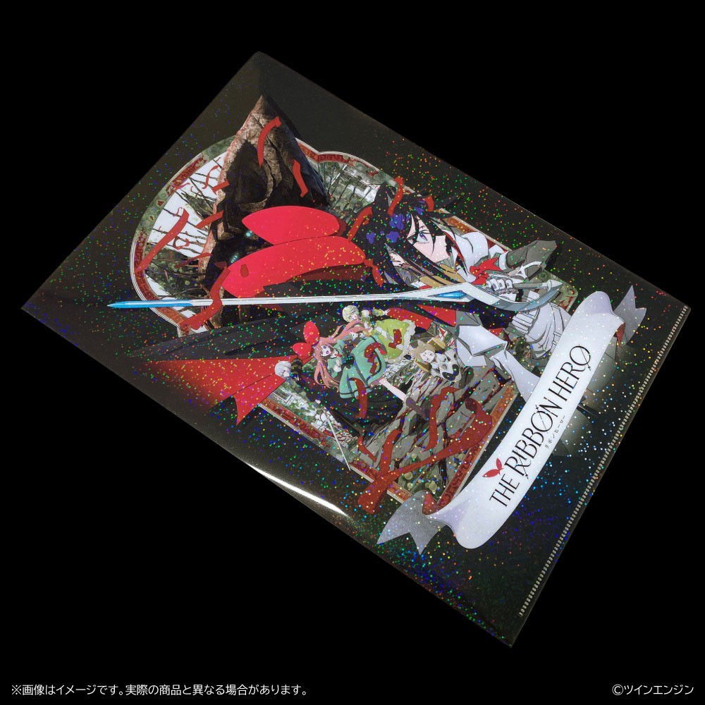 Shimizu Industry THE RIBBON HERO Ribbon Hero Hologram Clear File / Main Visual รูปภาพ 3