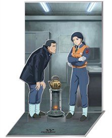AnotherAngle Mobile Police Patlabor Diorama Acrylic Stand B [Goto &amp; Nagumo] (Anime Toy)
