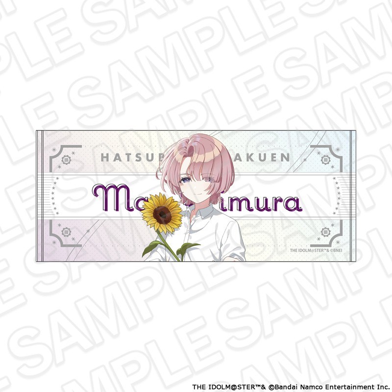 Contents Seed Gakuen Idolmaster Mao Arimura Sunflower Ver. Face Towel รูปภาพ 2