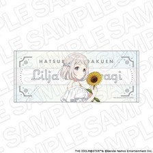 Contents Seed Gakuen Idolmaster Lilja Katsuragi Sunflower Ver. Face Towel รูปภาพ 1