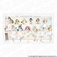 Contents Seed Gakuen Idolmaster Sunflower Ver. Rubber Desk Mat Vol. 2 รูปภาพ 1