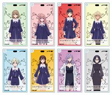 Lexact [My wish is to Fall in Love Until You Die.] Trading Smart Phone Screen Style Acrylic Key Ring (Set of 8) (Anime Toy)