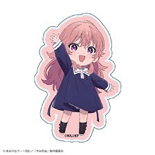 Lexact [My wish is to Fall in Love Until You Die.] Multi Acrylic Badge Mimi Kagari (Anime Toy)