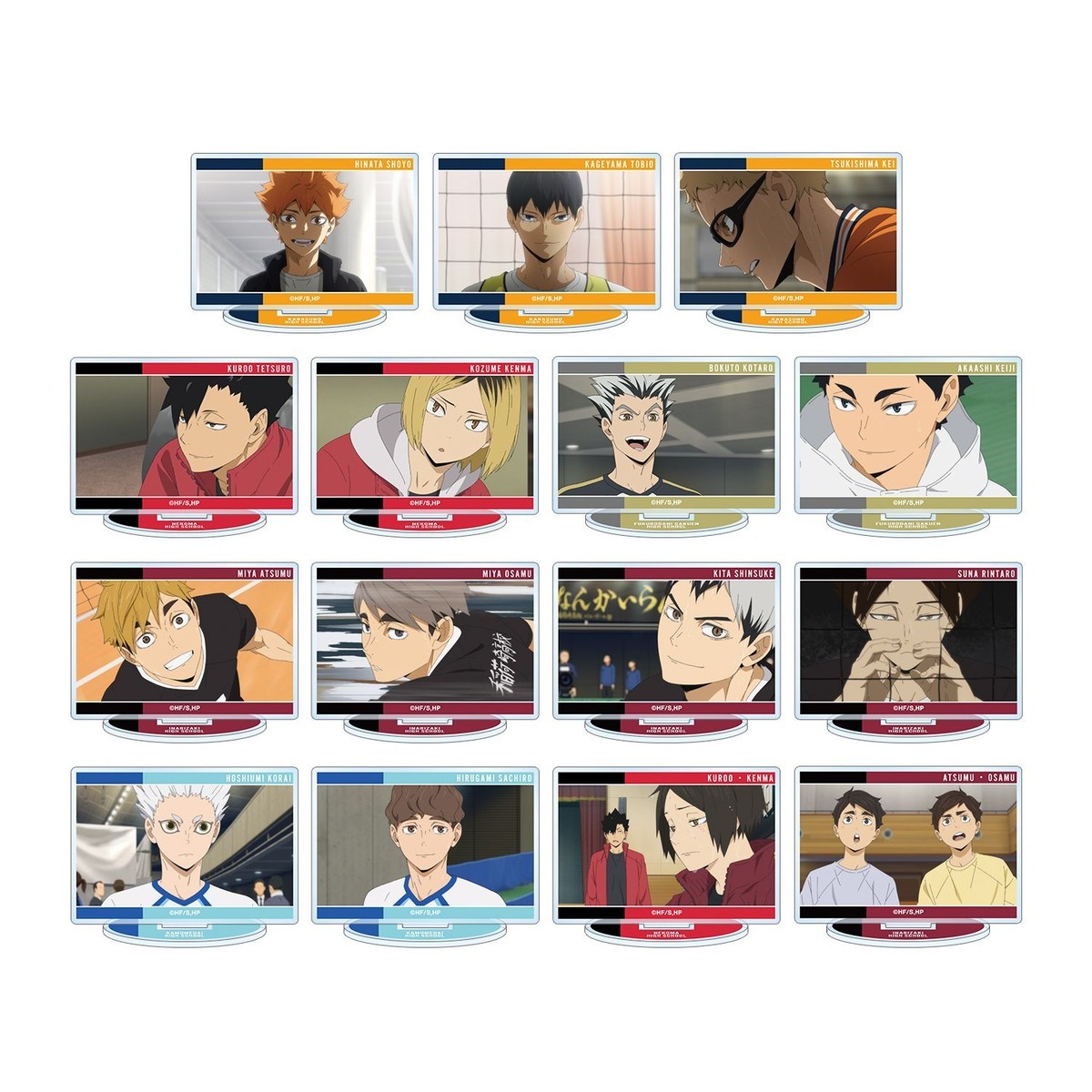 arma bianca Haikyu!! Trading Scene Still Acrylic Stand (Set of 15) รูปภาพ 2
