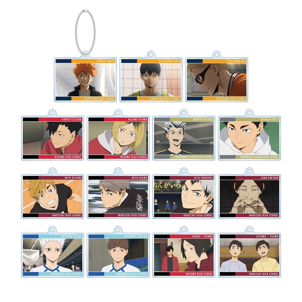 arma bianca Haikyu!! Trading Scene Still Acrylic Keychain Vol. 2 (Set of 15) Bild 2