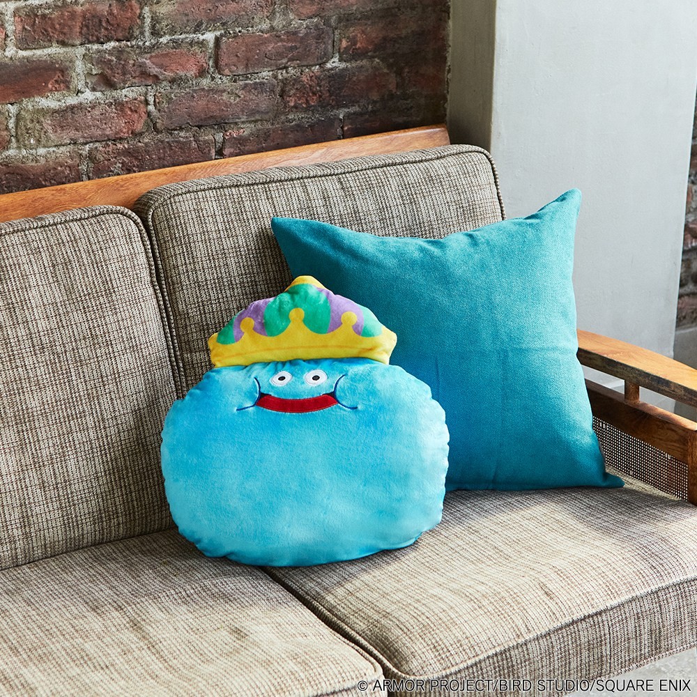 Square Enix Smile Slime Cushion Blanket King Slime รูปภาพ 4