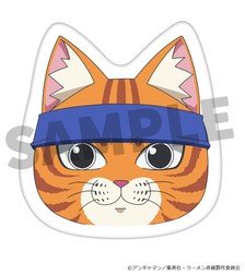 M`s Factory Red Cat Ramen Cushion (Anime Toy)