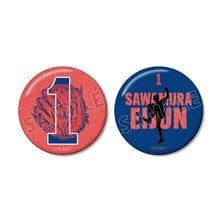 arma bianca Ace of Diamond actII S econd Season- Eijun Sawamura Motif A:code Glitter Can Badge (Set of 2) (Anime Toy) รูปภาพ 1