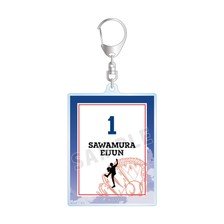 arma bianca Ace of Diamond actII S econd Season- Eijun Sawamura Motif A:code Acrylic Key Ring (Anime Toy) Bild 1