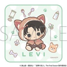 Movic Attack on Titan Hand Towel /(Baby) Levi 图片 1