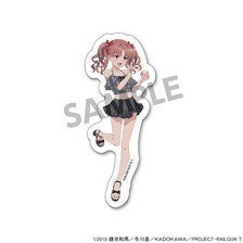 Hobby Stock A Certain Scientific Railgun T Newly Drawn Die-cut Sticker Kuroko Shirai Vacation ver. (Anime Toy)