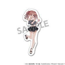 Hobby Stock A Certain Scientific Railgun T Newly Drawn Die-cut Sticker Kuroko Shirai Vacation ver. (Anime Toy) imagen 1