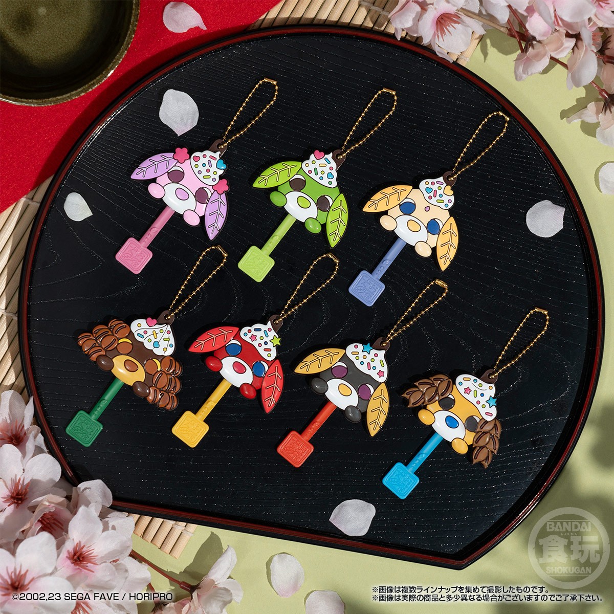 Bandai Lollipop Chocolate Charm Ocha-Ken (Set of 10) (Shokugan) รูปภาพ 5