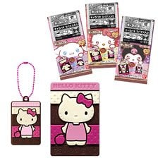 Bandai 산리오 캐릭터즈 카라파키 with 러버 마스코트 (10개 세트) (식완) 이미지 1