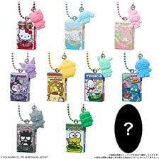 Bandai Sanrio Characters Cereal Charm &amp; Chocolate Flakes (Set of 10) (Shokugan) 图片 1