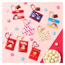 Bandai Milky Round Biscuit Miniature Mascot &amp; Mini Pouch Included (Set of 10) (Shokugan) รูปภาพ 1