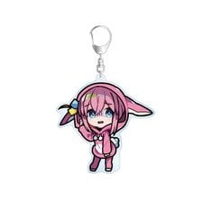 arma bianca BOCCHI THE ROCK! Kurumitsu Illustration Hitori Gotoh Kigurumi Outfit Ver. BIG Acrylic Keychain (Anime Toy) imagen 1