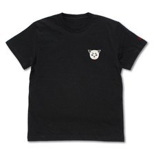 Cospa Gintama Sadaharu One-Point Embroidered T-Shirt/BLACK-XL (Anime Toy)