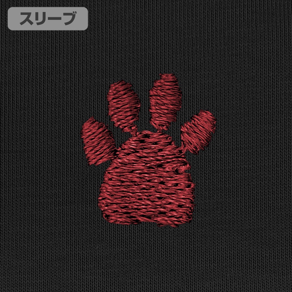 Cospa 銀魂 定春ワンポイント刺繍Tシャツ/BLACK-XL 画像 4