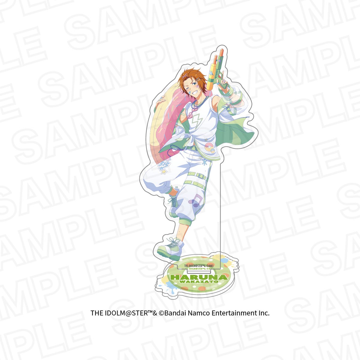 Leface The Idolm@ster Side M Summer Splash! [Especially Illustrated] Acrylic Stand Haruna Wakazato (Anime Toy) 圖片 2