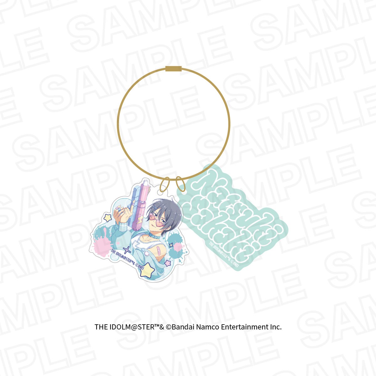 Leface The Idolm@ster Side M Summer Splash! Twin Acrylic Key Ring Natsuki Sakaki (Anime Toy) 圖片 2