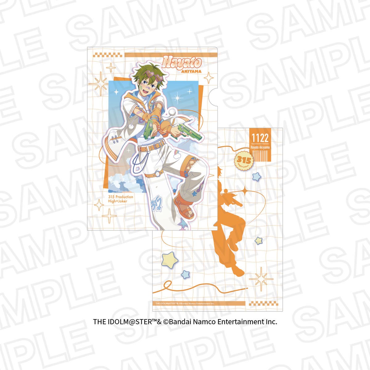 Leface The Idolm@ster Side M Summer Splash! Clear File Hayato Akiyama (Anime Toy) 图片 2