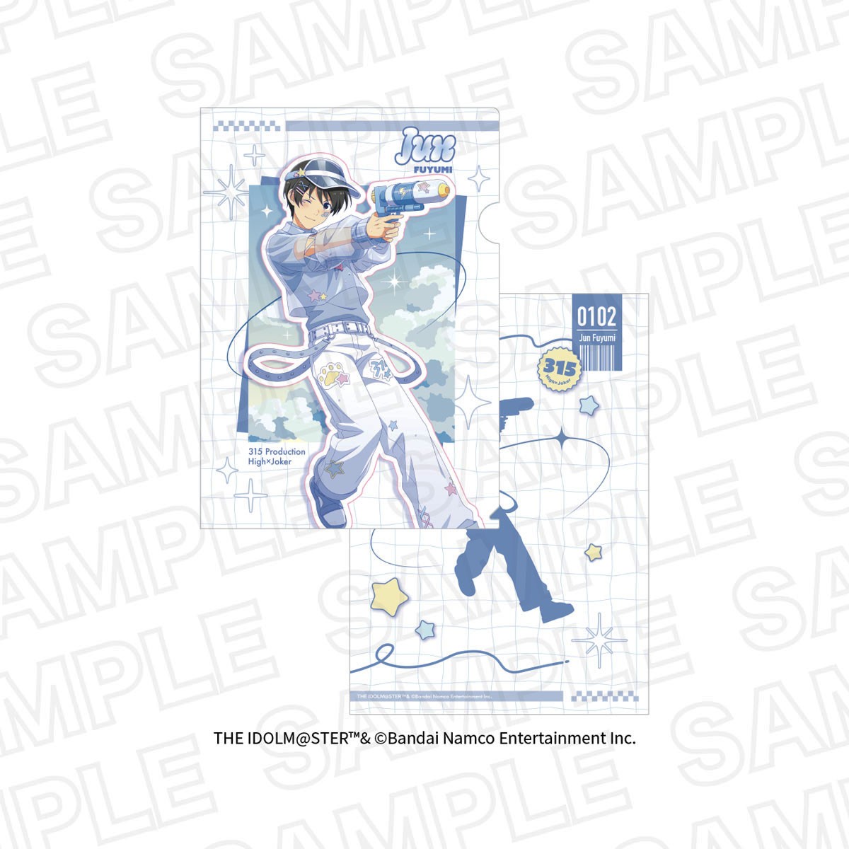 Leface The Idolm@ster Side M Summer Splash! Clear File Jun Fuyumi (Anime Toy) 圖片 2