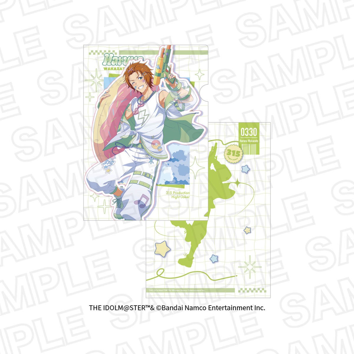Leface The Idolm@ster Side M Summer Splash! Clear File Haruna Wakazato (Anime Toy) 圖片 2