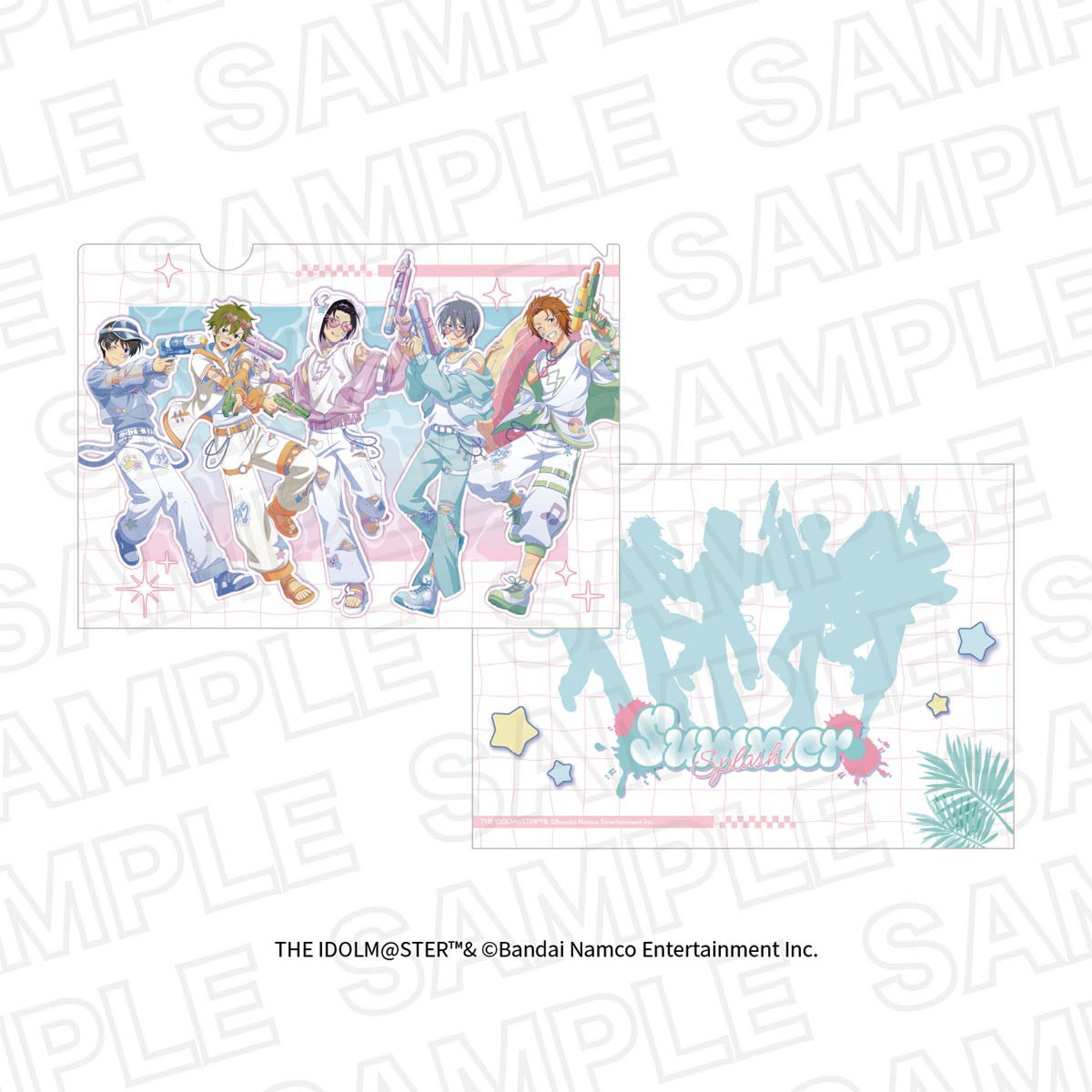 Leface The Idolm@ster Side M Summer Splash! Clear File High x Joker (Anime Toy) รูปภาพ 2