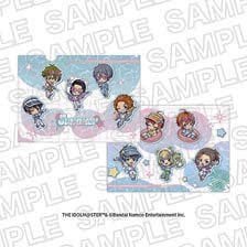 Leface The Idolm@ster Side M Summer Splash! Clear File Mini Chara (Anime Toy) imagen 1