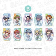Leface The Idolm@ster Side M Summer Splash! Trading Aurora Sticker B (Set of 10) (Anime Toy)