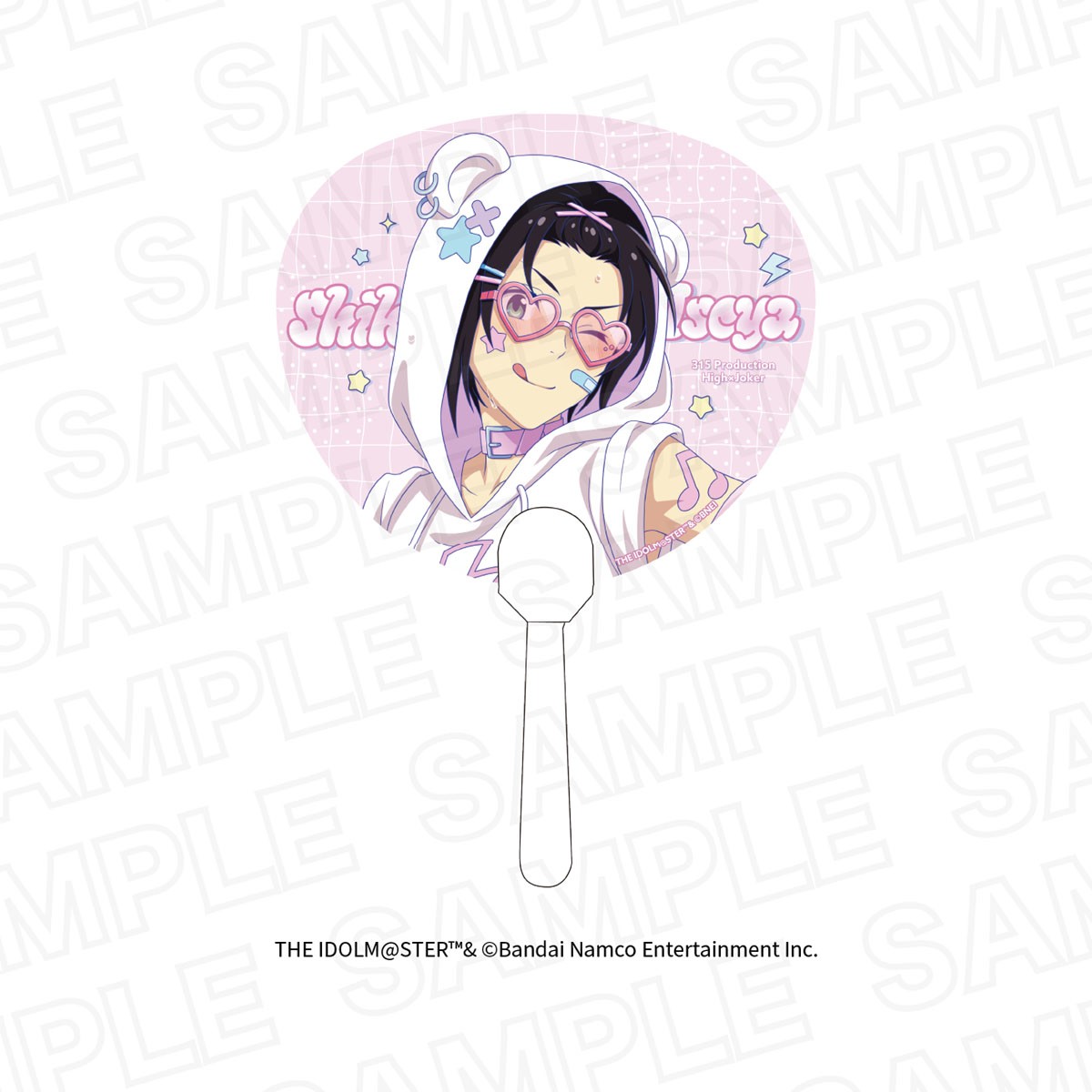 Leface The Idolm@ster Side M Summer Splash! Clear Fan Shiki Iseya (Anime Toy) Bild 2