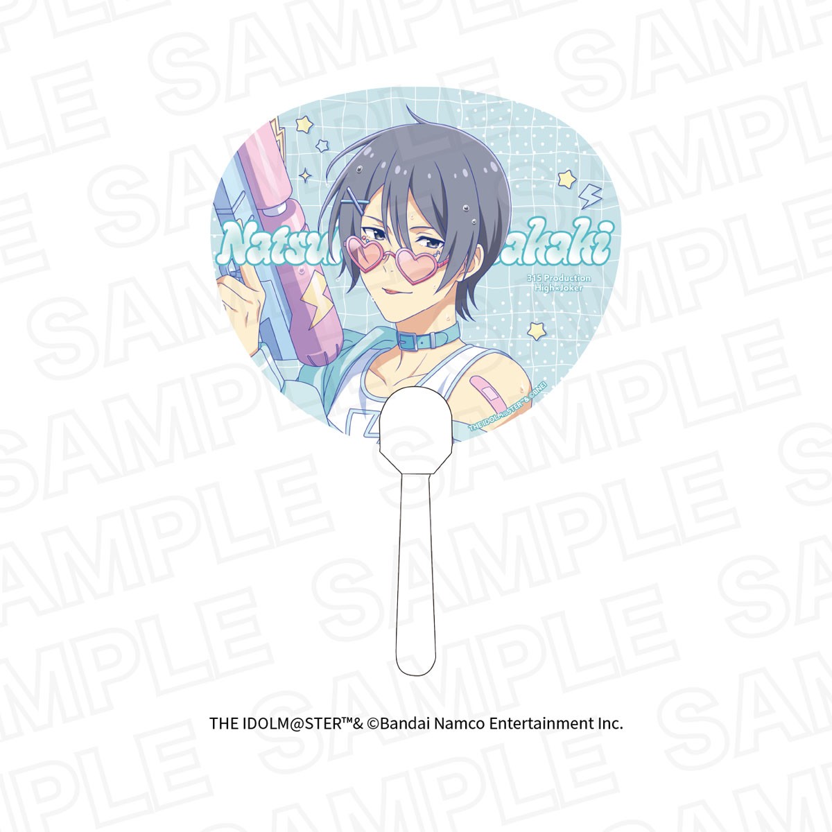 Leface The Idolm@ster Side M Summer Splash! Clear Fan Natsuki Sakaki (Anime Toy) รูปภาพ 2