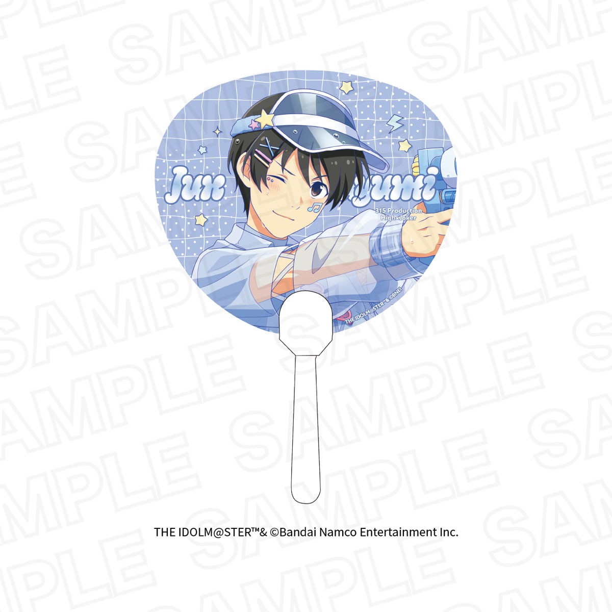 Leface The Idolm@ster Side M Summer Splash! Clear Fan Jun Fuyumi (Anime Toy) imagen 2