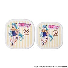 Slow Curve Hatsune Miku OUTDOOR COOKING Hood Container Set (Anime Toy)