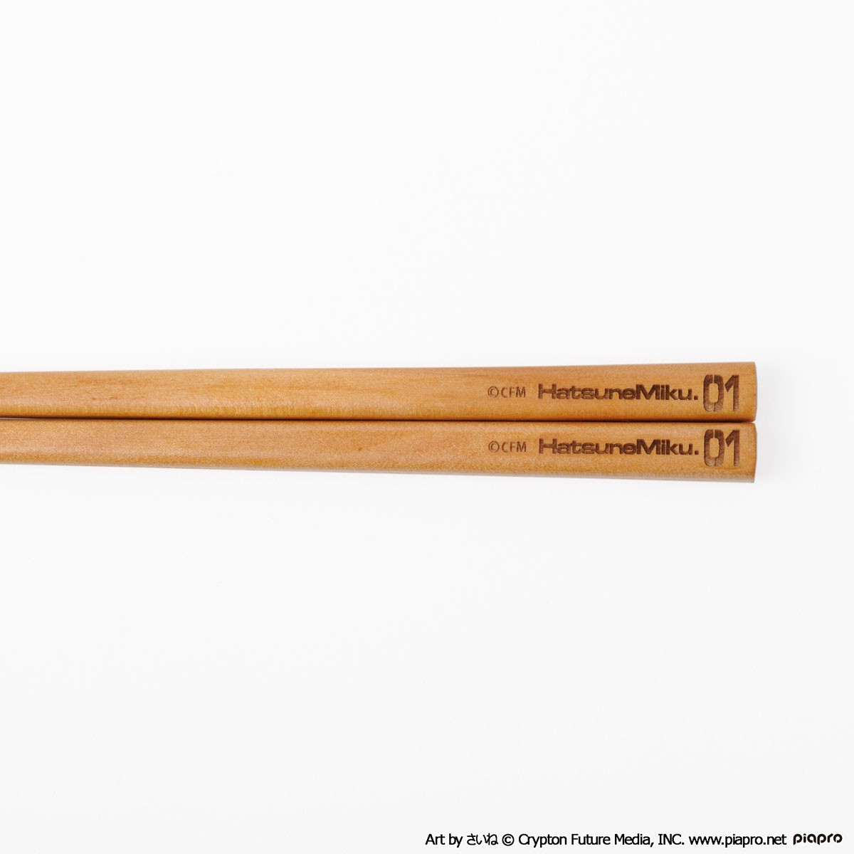 Slow Curve Hatsune Miku OUTDOOR COOKING Wooden Chopstick (Anime Toy) imagen 5