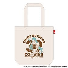 Slow Curve Hatsune Miku OUTDOOR COOKING Rootote Tote Bag (Anime Toy) gambar 1