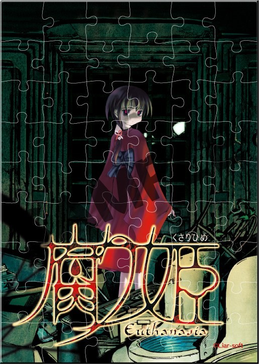 Cran Crown Liar-soft A6 Size Acrylic Jigsaw Puzzle [Kusarihime -Euthanasia-] (Jigsaw Puzzles) รูปภาพ 2
