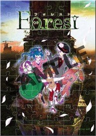 Cran Crown Liar-soft A6 Size Acrylic Jigsaw Puzzle [Forest] (Jigsaw Puzzles)
