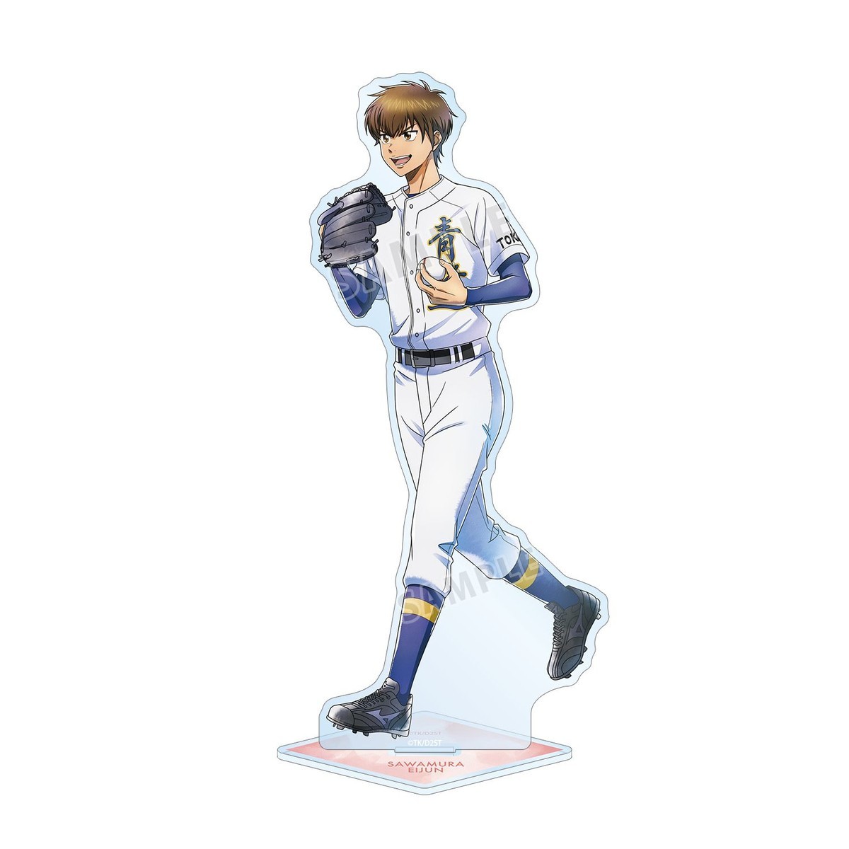 arma bianca Ace of Diamond act II -Second Season- Newly Drawn Eijun Sawamura History &amp; Uniformsver. BIG Acrylic Stand (Anime Toy) รูปภาพ 2