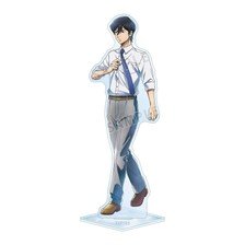 arma bianca Ace of Diamond act II -Second Season- Newly Drawn Satoru Furuya Walking / School Uniform ver. BIG Acrylic Stand (Anime Toy)