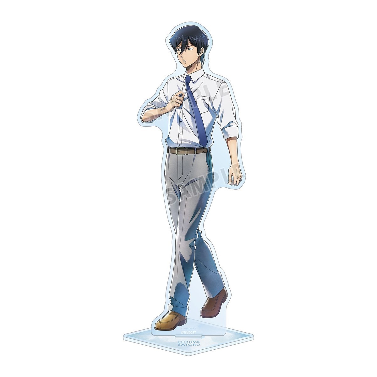 arma bianca Ace of Diamond act II -Second Season- Newly Drawn Satoru Furuya Walking / School Uniform ver. BIG Acrylic Stand (Anime Toy) รูปภาพ 2